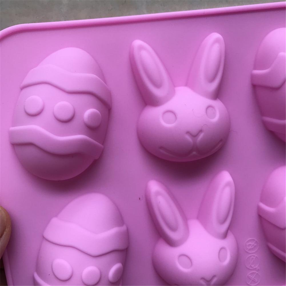 Silicone Cake Mold - Eggs, Rabbit