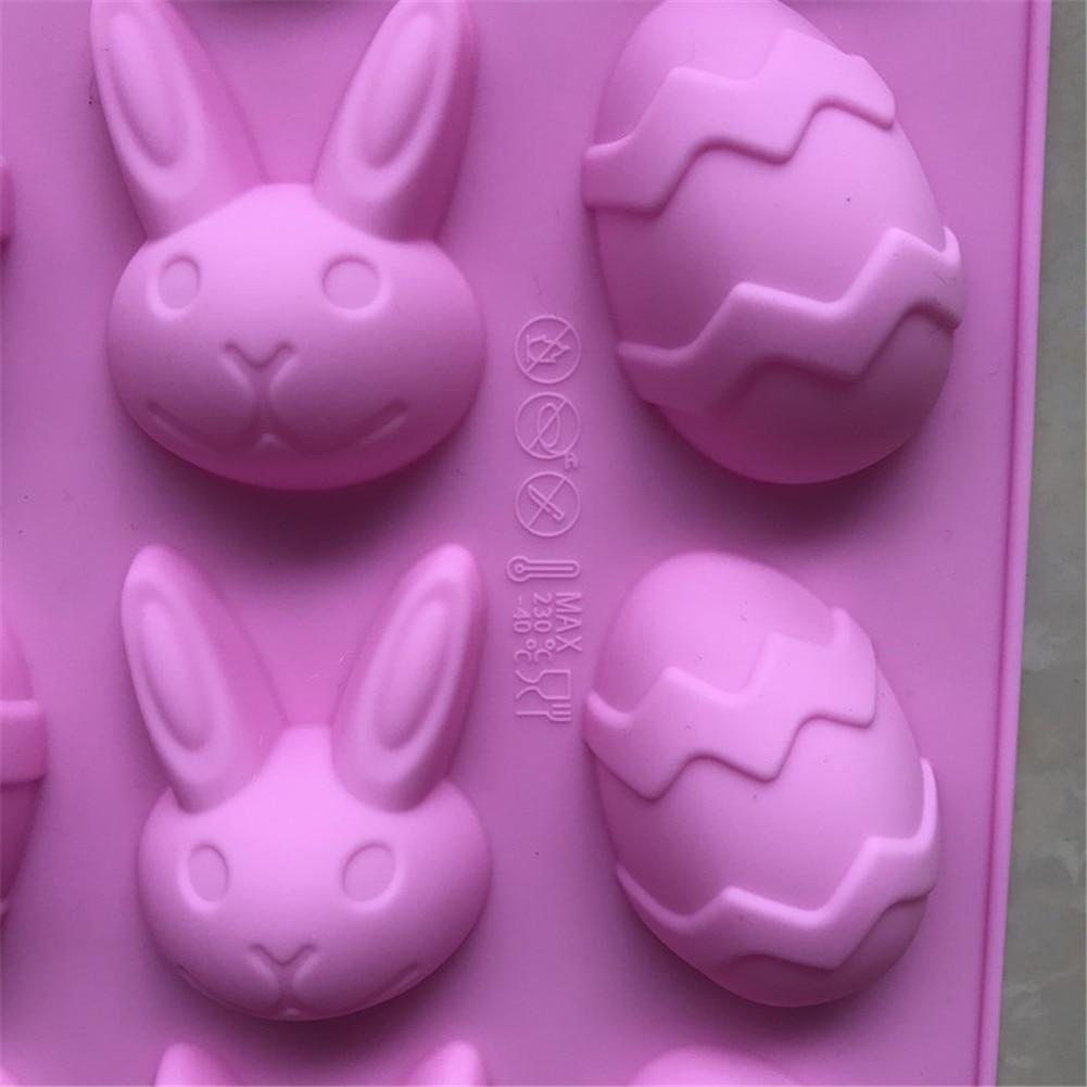 Silicone Cake Mold - Eggs, Rabbit