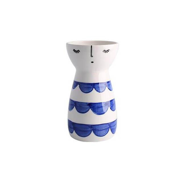 Cute Girl Flower Vase PeekWise