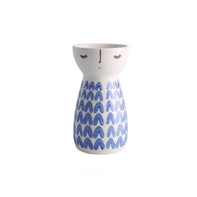 Cute Girl Flower Vase PeekWise
