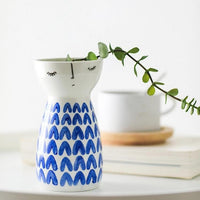 Thumbnail for Cute Girl Flower Vase PeekWise