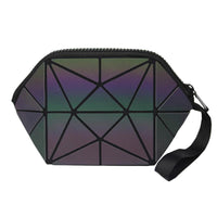 Thumbnail for Luminous Geometric Folding Cosmetic Make Bag PeekWise