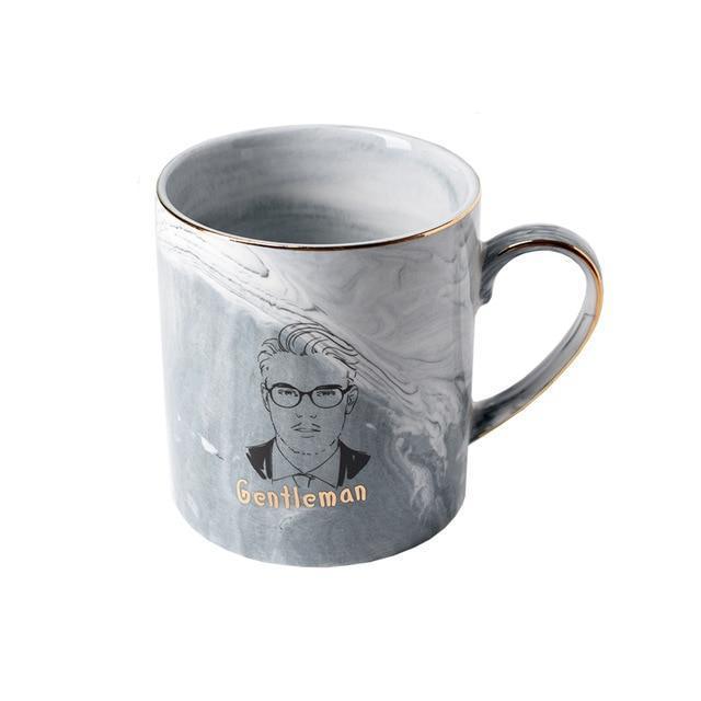 Marble Porcelain Coffee Mug