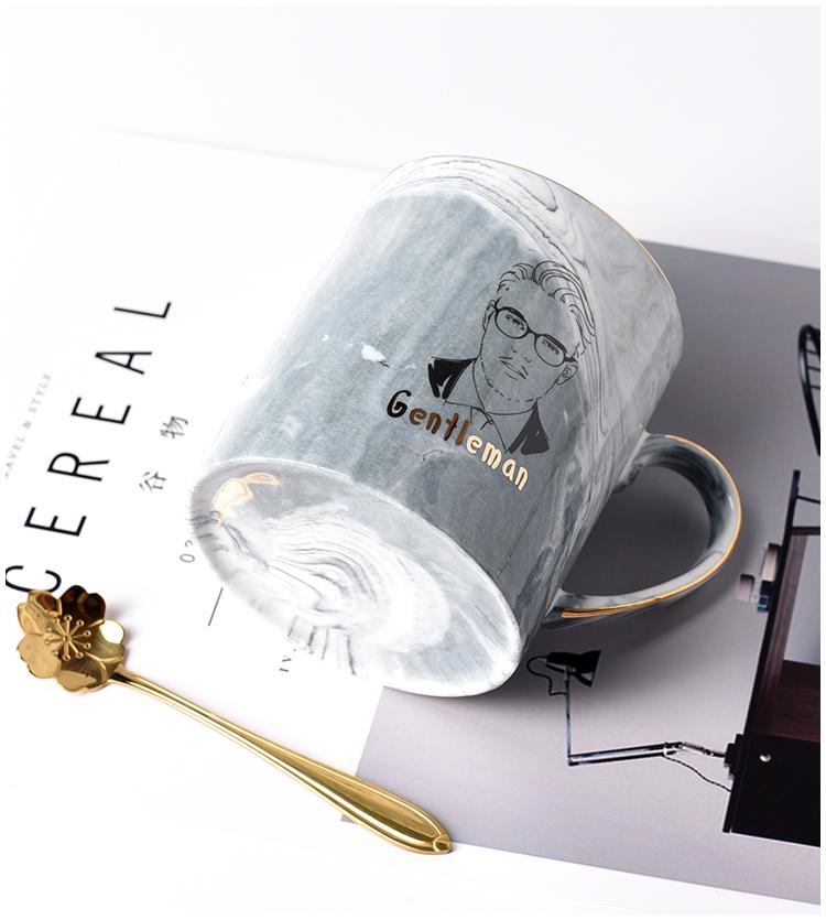Marble Porcelain Coffee Mug