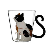 Thumbnail for Meow - Glass Cat Mug