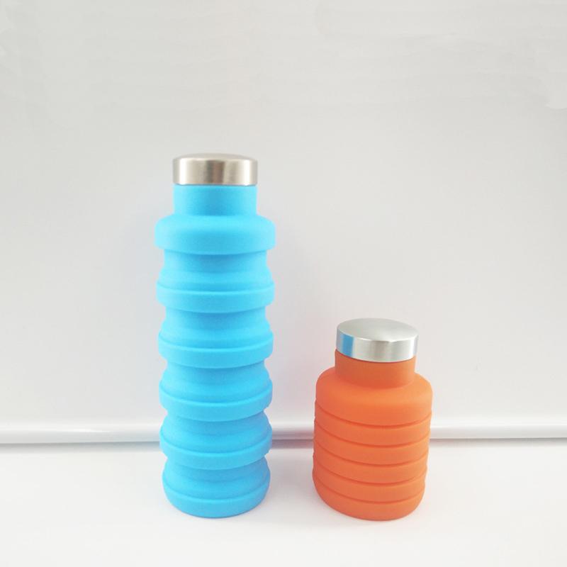 Collapsible Silicone Water Bottle