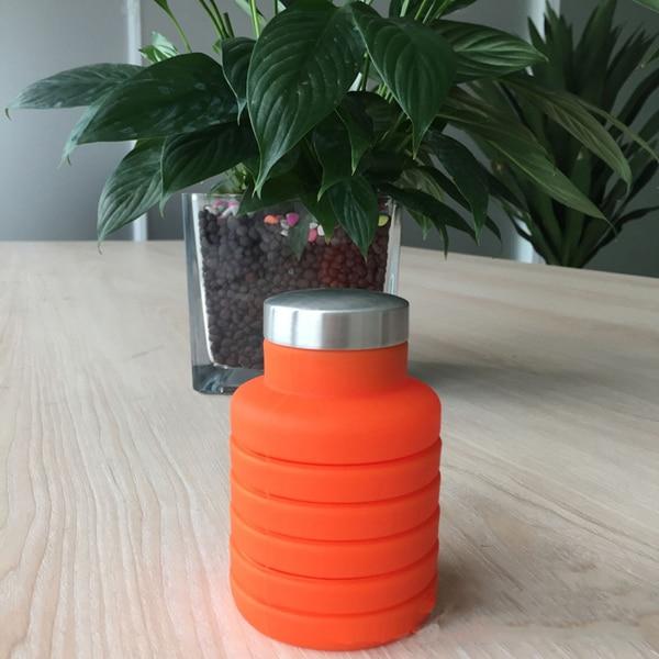 Collapsible Silicone Water Bottle
