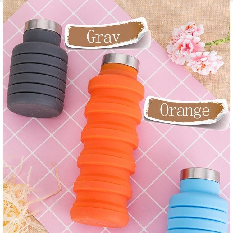 Collapsible Silicone Water Bottle