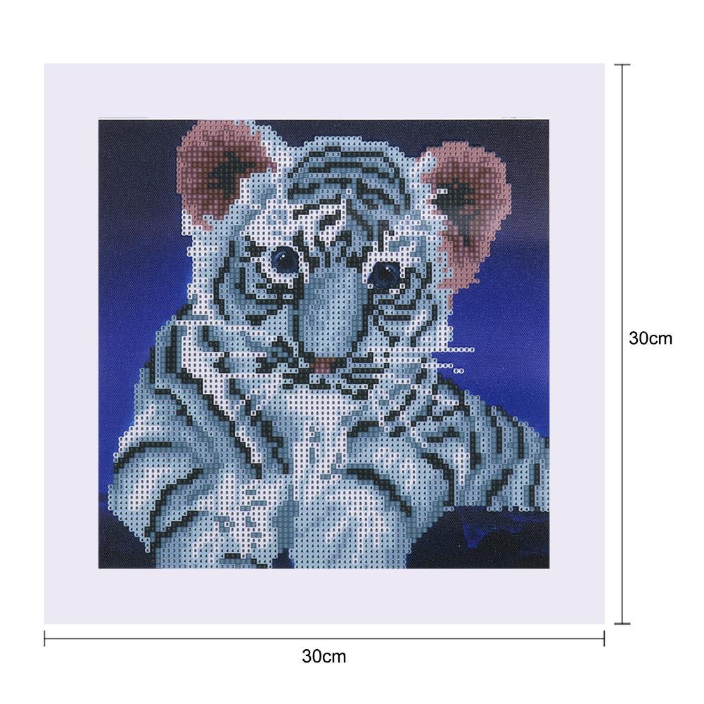 Playful Baby Tiger - GemPaint™ Kit