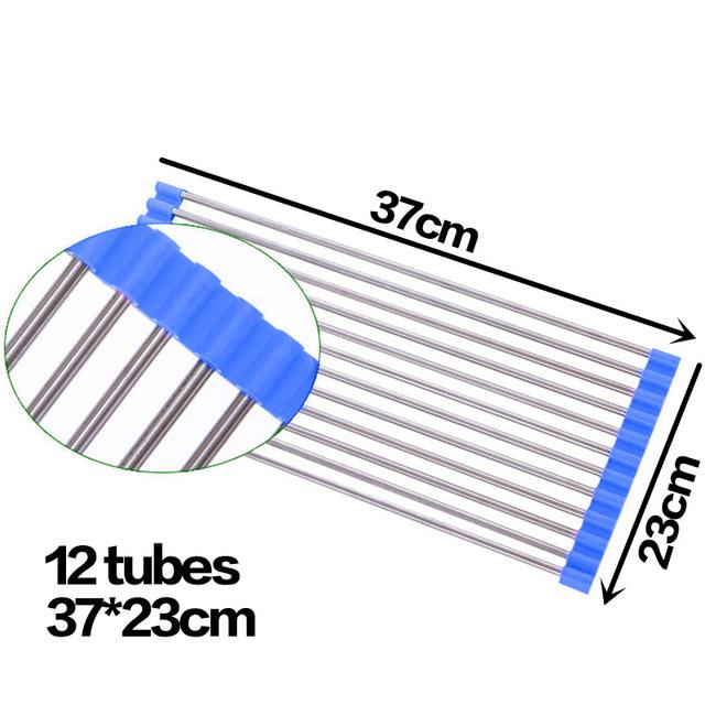 Multi-Purpose Roll-Up Dish Vegetable Drying Rack PeekWise