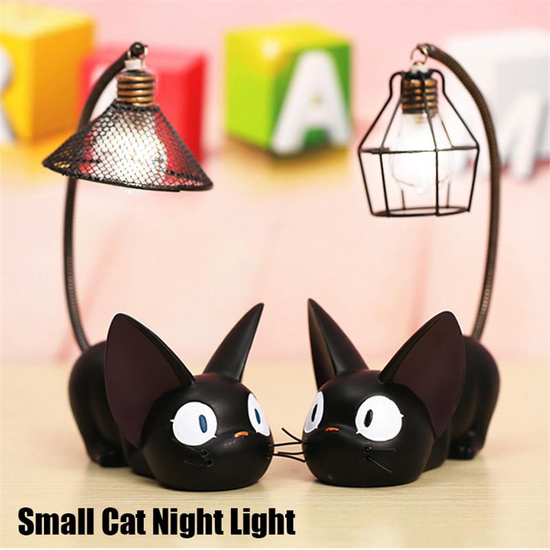 Little Black Cat Night Light PeekWise