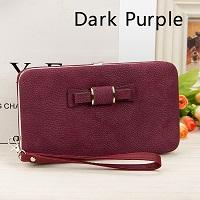 High Capacity Women PU Leather Wallet PeekWise