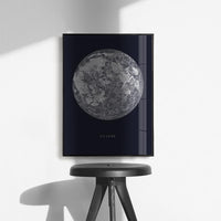 Thumbnail for Moon Canvas Poster PeekWise