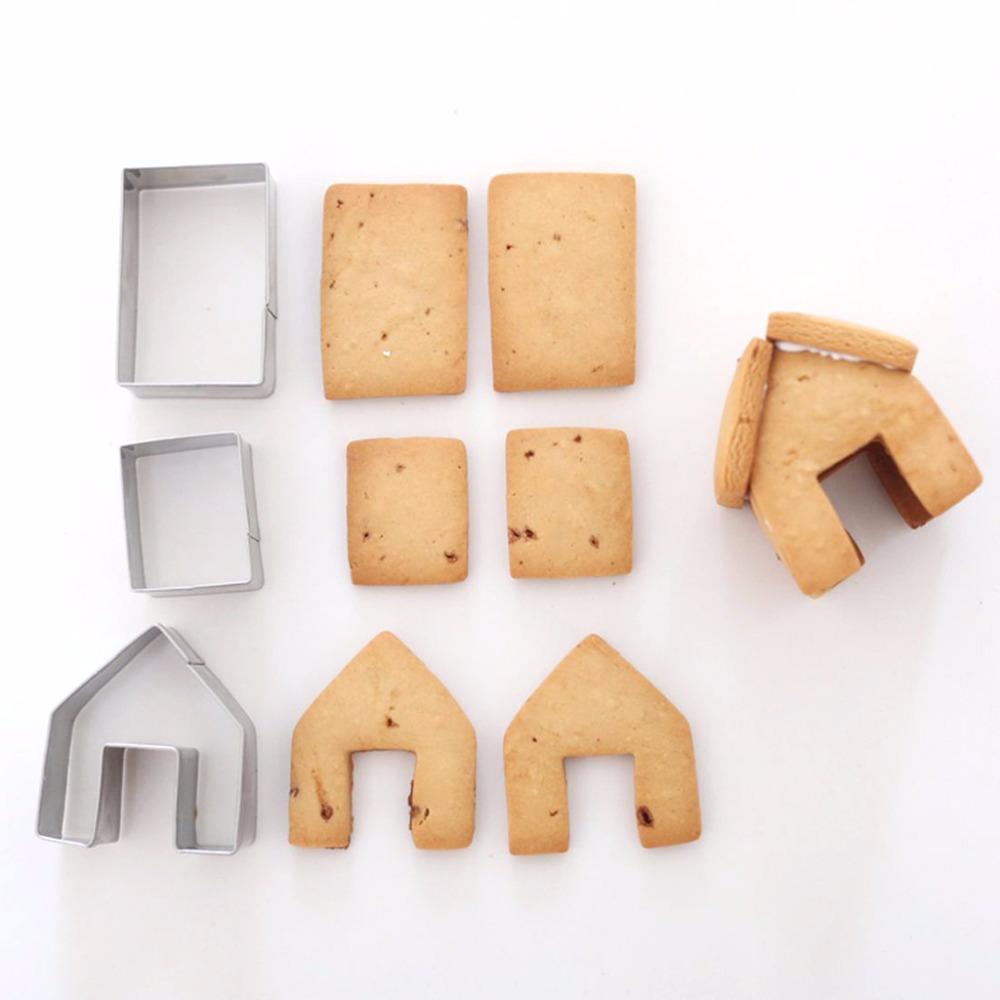 Gingerbread House Cookie Cutters