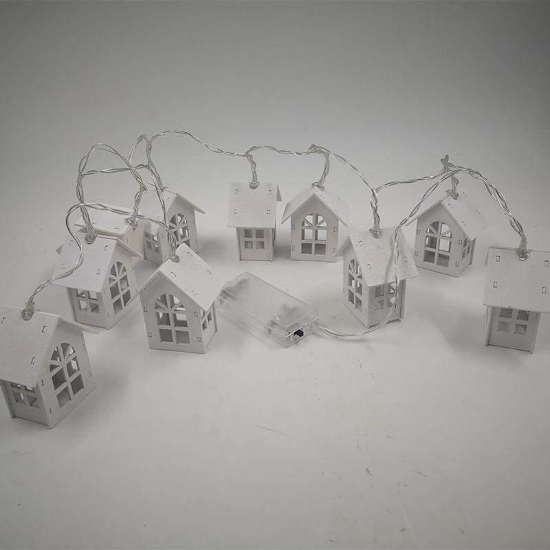 House Shaped Led String Light PeekWise