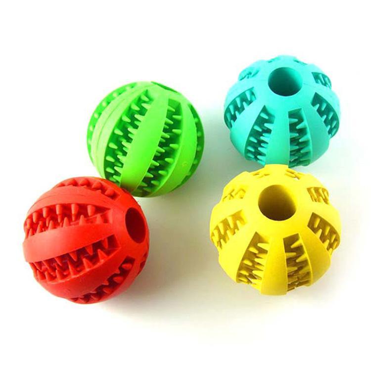 Interactive Dog Toys Rubber Balls