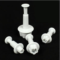 Thumbnail for 4 Piece Set - Plum Flower Shape Pastry Decorating Tools