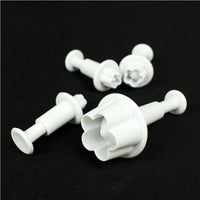 Thumbnail for 4 Piece Set - Plum Flower Shape Pastry Decorating Tools