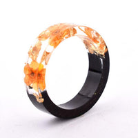 Thumbnail for Flower Resin Rings