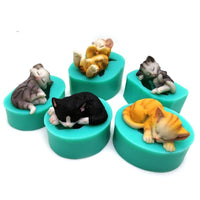 Thumbnail for 3D Silicone Kittens Molds