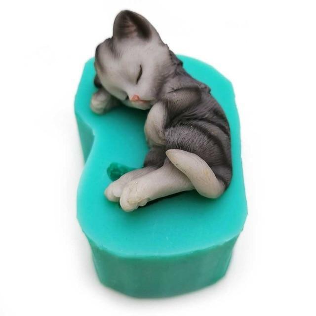 3D Silicone Kittens Molds