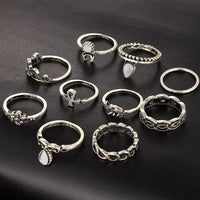 Thumbnail for Bohemian Ring Stack - 10 Ring Set