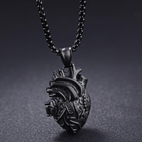 Thumbnail for 3D Anatomically Correct Heart Charm Necklace