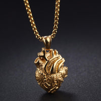 Thumbnail for 3D Anatomically Correct Heart Charm Necklace