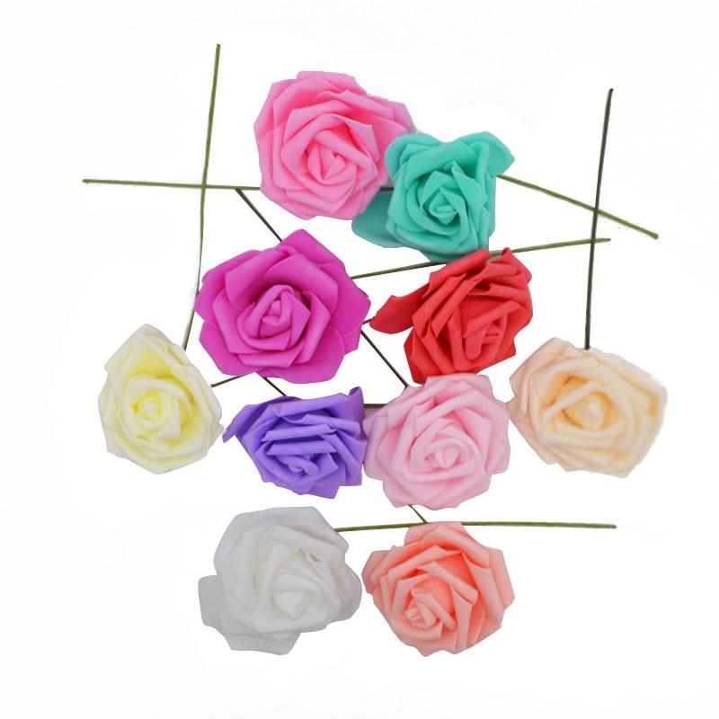Colorful Foam Rose 8cm