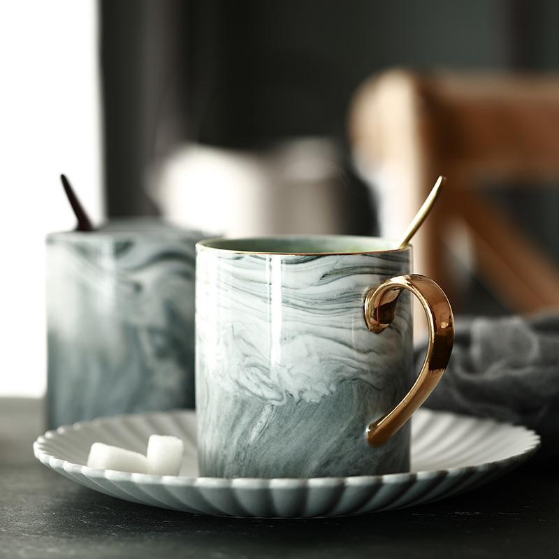 Marble Porcelain Coffee Mug