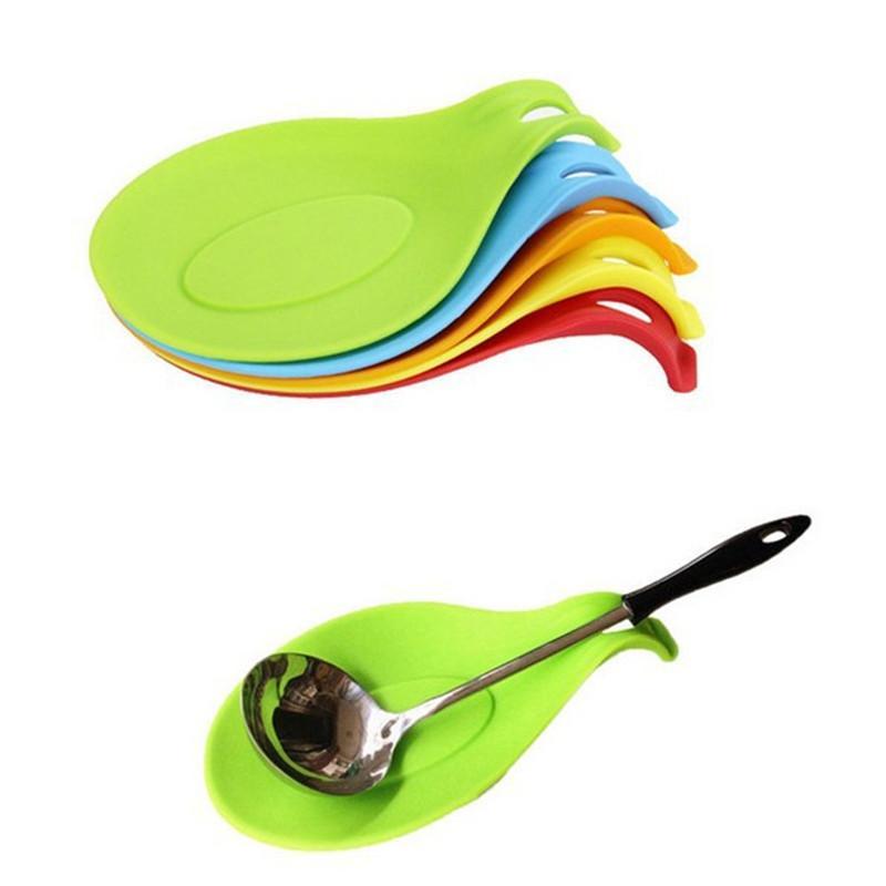 Silicone Kitchen Spoon Rest Holder