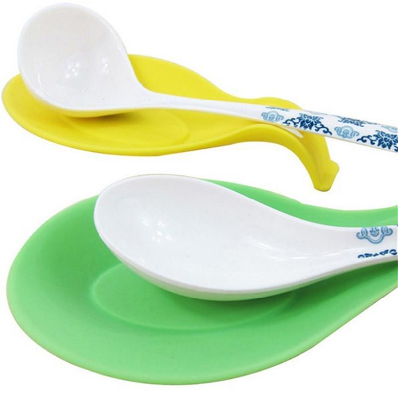 Silicone Kitchen Spoon Rest Holder