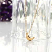 Thumbnail for Mini Crescent Moon Pendant Necklace
