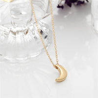 Thumbnail for Mini Crescent Moon Pendant Necklace