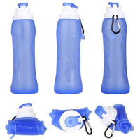 Thumbnail for Collapsible Silicone Sports Water Bottle