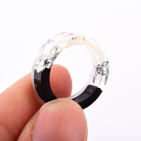 Thumbnail for Flower Resin Rings