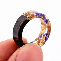 Thumbnail for Flower Resin Rings