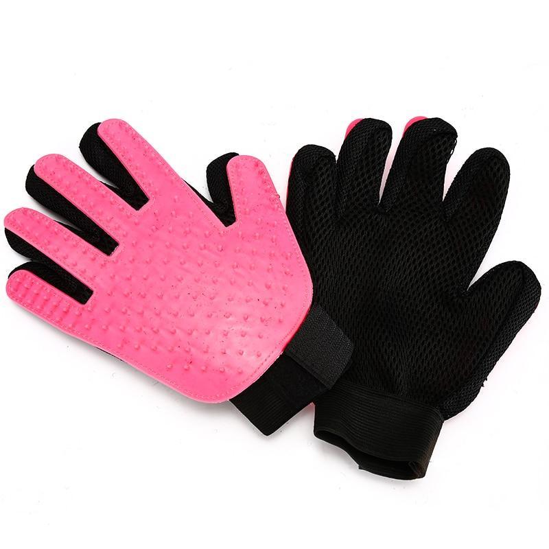 Pet Grooming Glove for Cats, Dogs & Horses