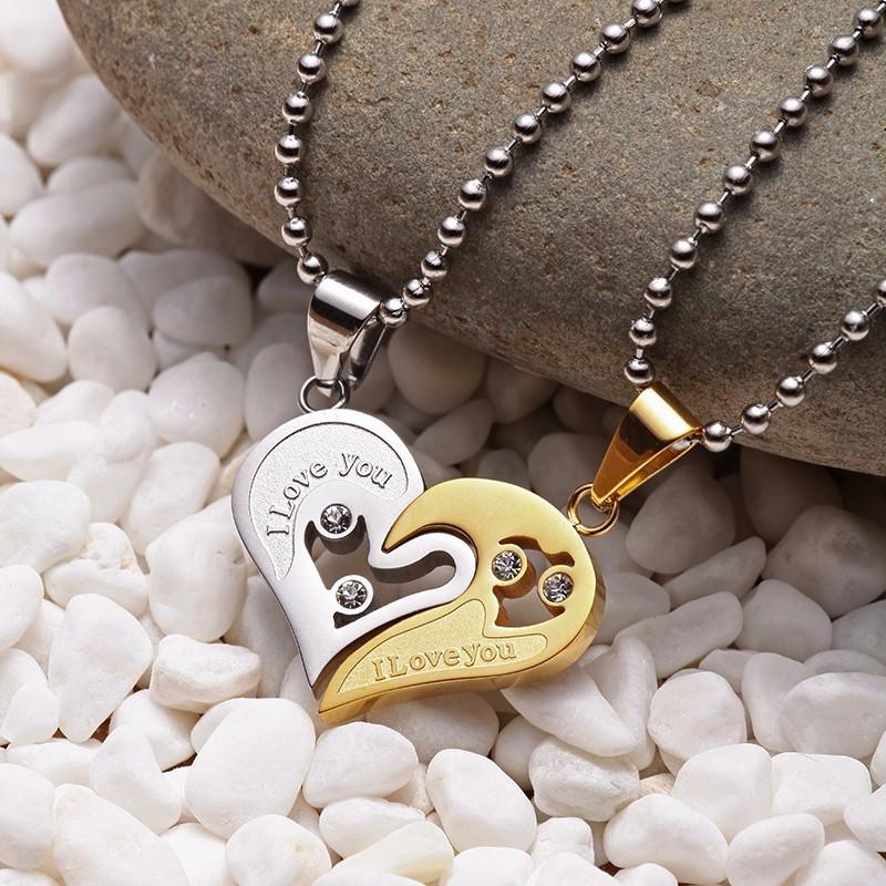 Entwined Heart Necklaces