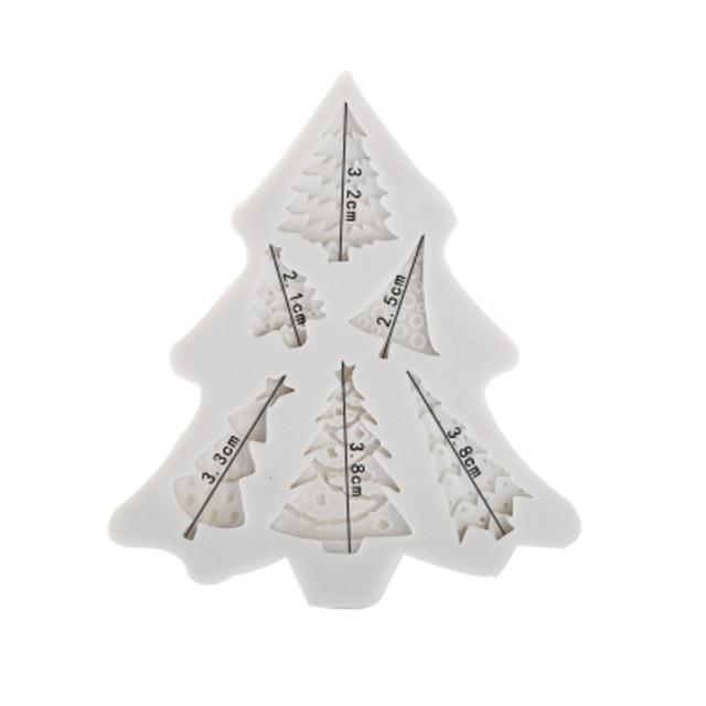 Christmas Silicone Cookie Molds