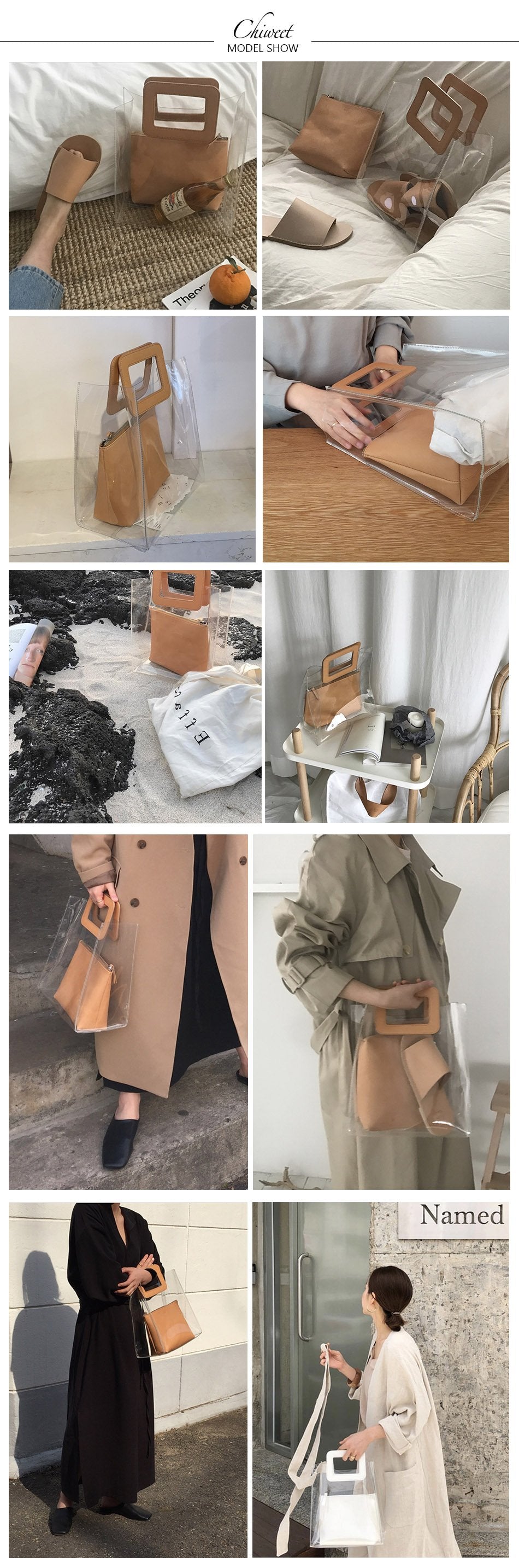 Clara - Transparent Handbag