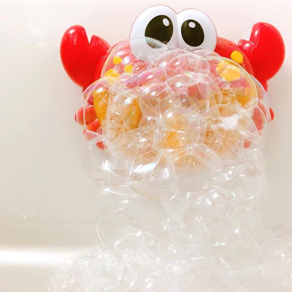Crab Bubble Machine Bath Toy PeekWise
