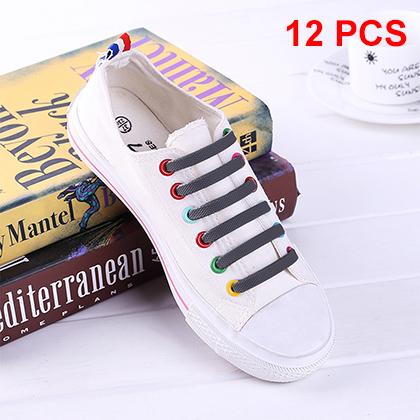 Lazy No Tie Silicon Shoelaces PeekWise