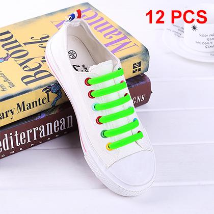Lazy No Tie Silicon Shoelaces PeekWise