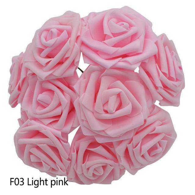 Colorful Foam Rose 8cm