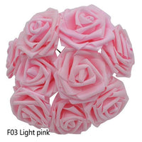 Thumbnail for Colorful Foam Rose 8cm