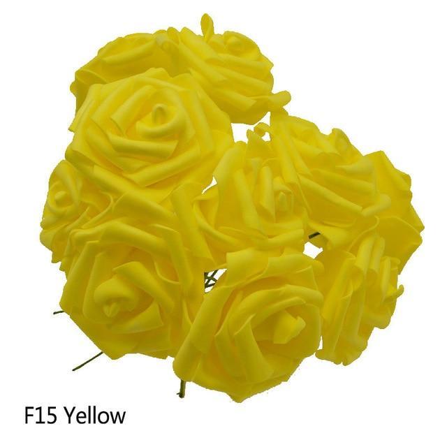 Colorful Foam Rose 8cm