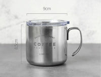 Thumbnail for Titanium Vintage Coffee Mug (with lid)