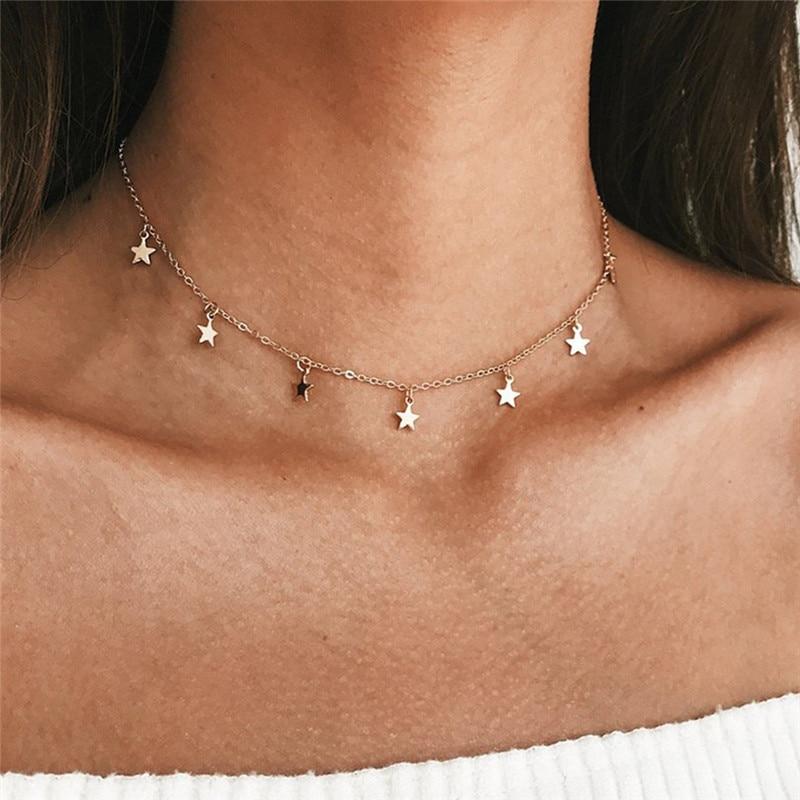 Multi Layered Boho Droplet Necklaces