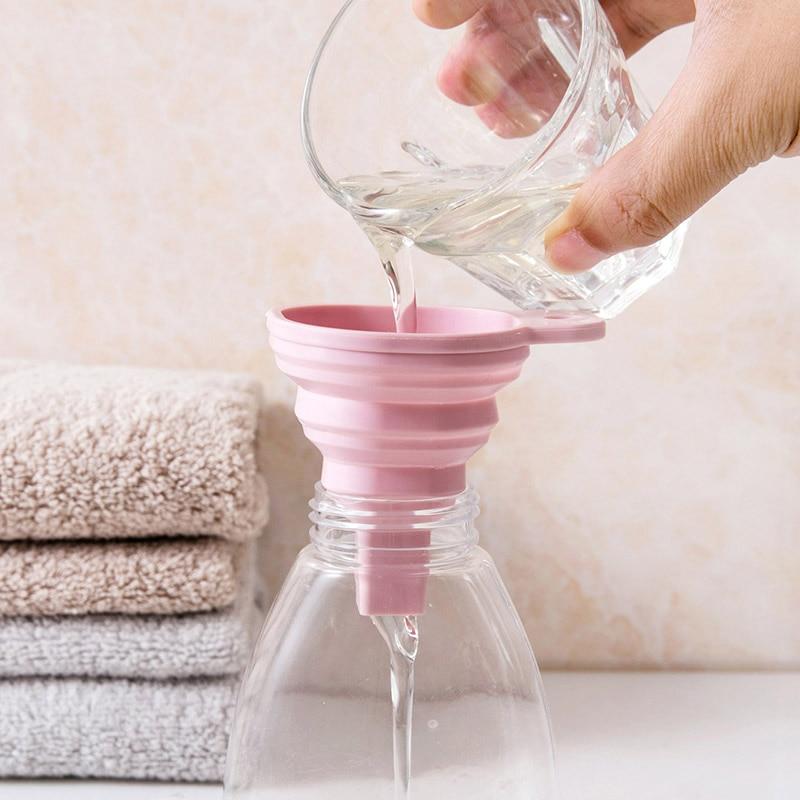 Collapsible Silicone Kitchen Funnel